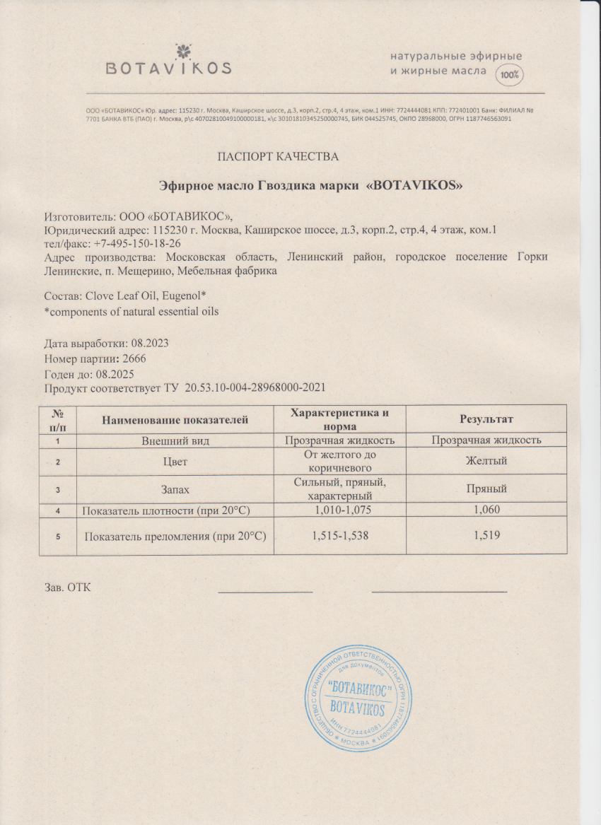 Паспорт №082023